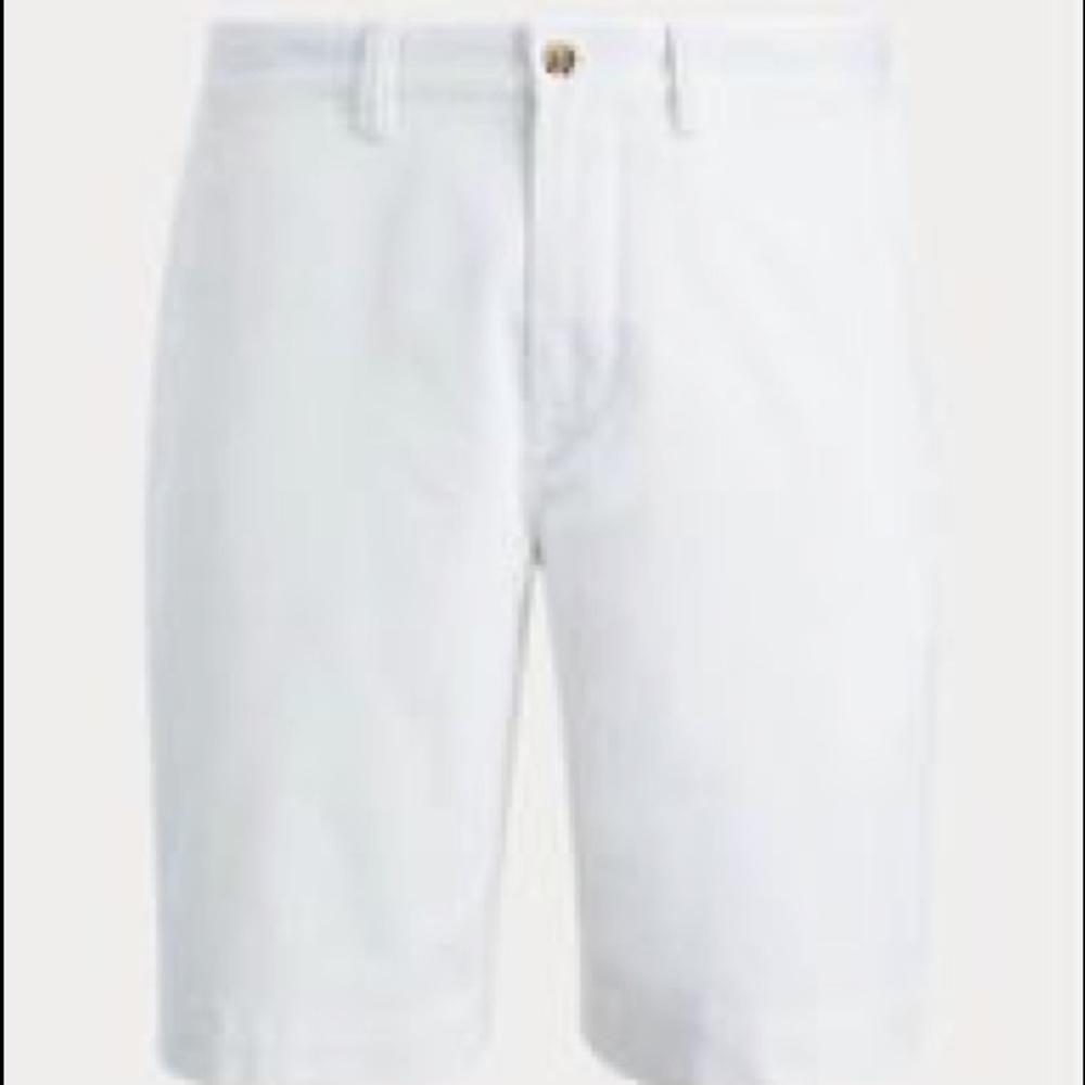 Polo white shorts.